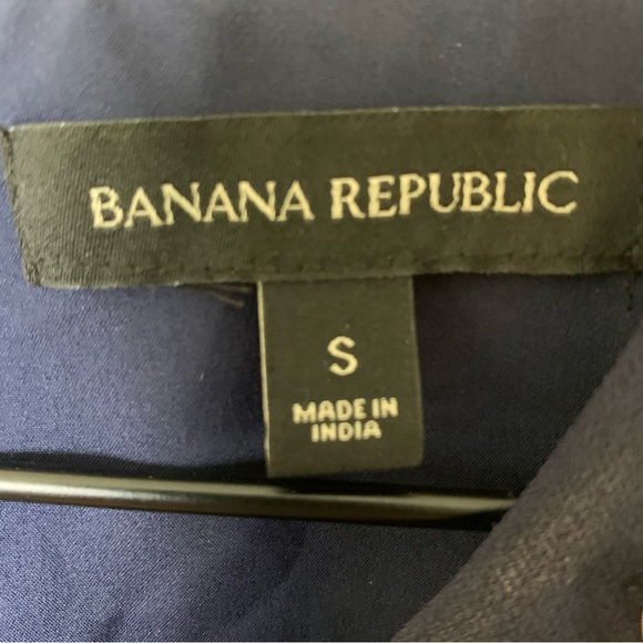 BANANA REPUBLIC Navy Sheath Dress Sz S - Picture 5 of 8